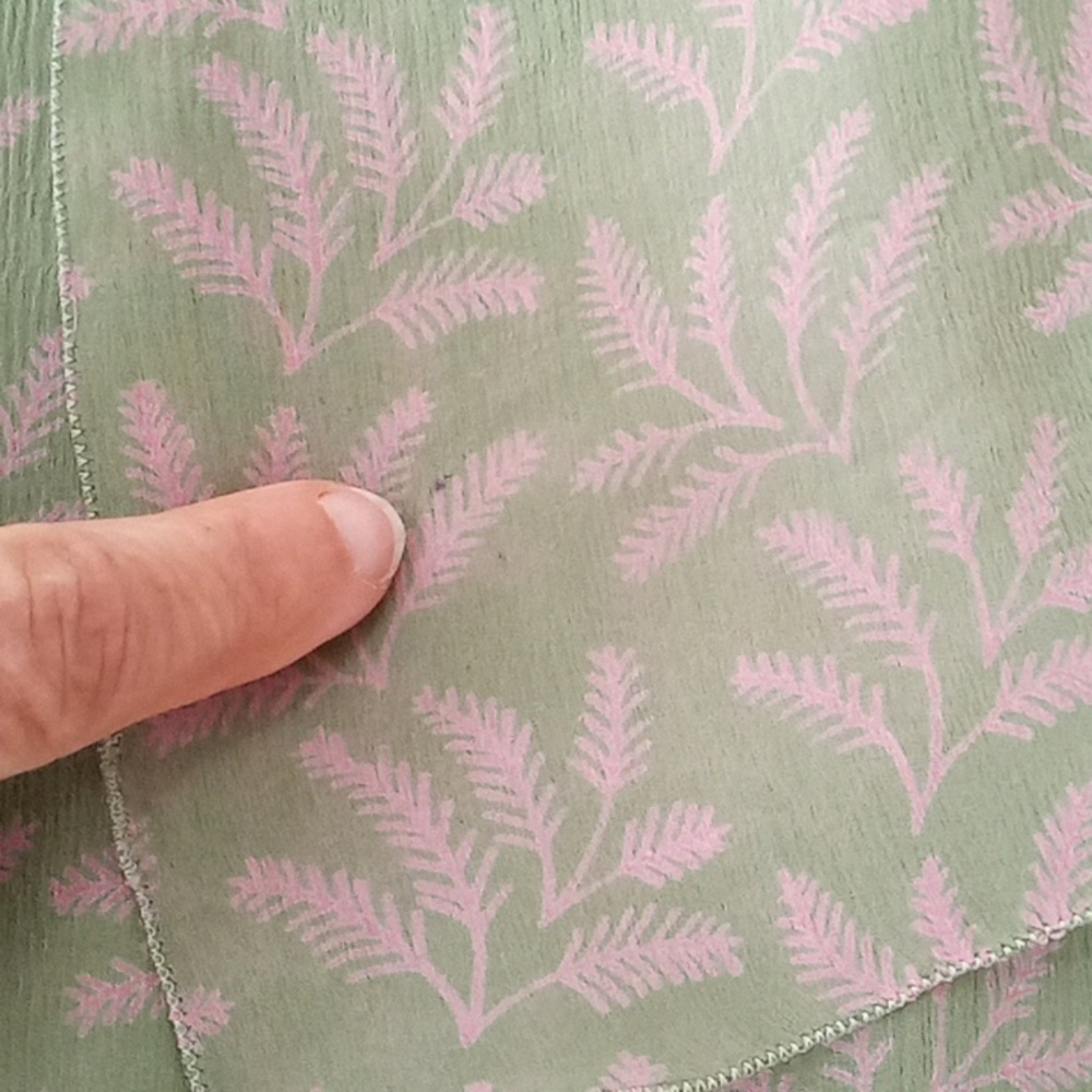 Rare 1970's Silk Anna Weatherly 1920's style Dress. - Picture 8 of 13